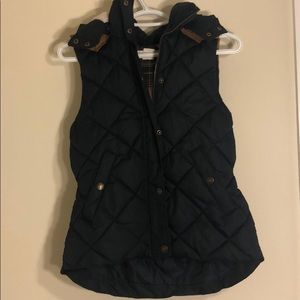 Navy blue vest